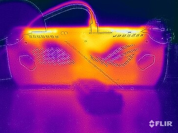 Stresstest oppervlaktetemperaturen (achterzijde)