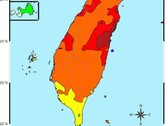 De oostkust van Taiwan getroffen door een aardbeving van 7,4 magnitude, waardoor de chipfabrieken van TSMC offline zijn gegaan. (Bron: Taiwan Central Weather Administration cwa.gov.tw)