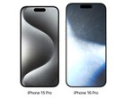 Een nieuwe hint van het Chinese netwerk Weibo suggereert dat er gewerkt wordt aan een helderder display voor de iPhone 16 Pro en iPhone 16 Pro Max. (Afbeelding: Applehub)