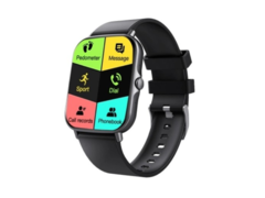 De F15S smartwatch met temperatuursensor kost momenteel 24,99 dollar. (Afbeelding bron: TOMTOP)