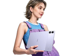 De Xpad 30 Pro is verkrijgbaar in drie kleurvarianten. Afgebeeld: een promotiefoto van de paarse kleurvariant.