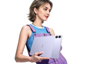 De Xpad 30 Pro is verkrijgbaar in drie kleurvarianten. Afgebeeld: een promotiefoto van de paarse kleurvariant.