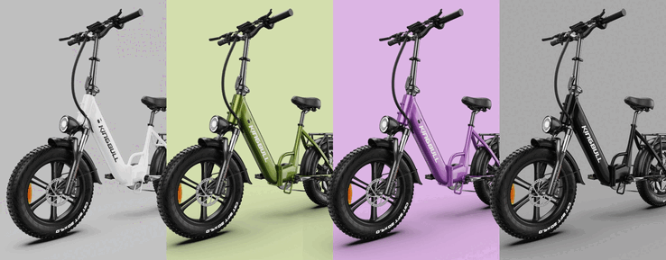 De Kingbull Literider 2.0 is verkrijgbaar in de kleuren wit, zwart, paars en groen (Afbeelding bron: Kingbull)