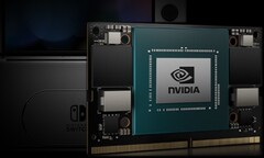 The Nintendo Switch 2's likely Nvidia Tegra processor could be much more powerful than previously expected. (Image source: Nvidia/eian - edited)