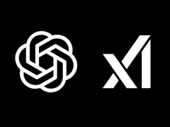 Officiële logo&#039;s van OpenAI en xAI (bron: xAI en OpenAI; bewerkt)