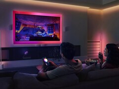 De Flux stripverlichting (foto) van Philips Hue is nu verkrijgbaar in Europa. (Afbeeldingsbron: Philips Hue)