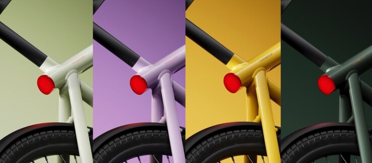 De VanMoof S4 en X4 e-bikes zijn verkrijgbaar in vier kleuren. (Beeldbron: VanMoof)