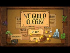 Ye Guild Clerk! is op 28 oktober uitgebracht op Steam. (Afbeeldingsbron: Steam)