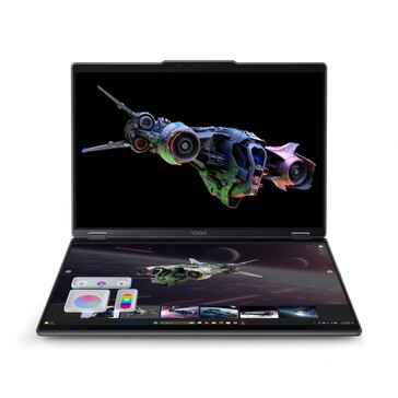 Yoga Book Pro 3D-schermen