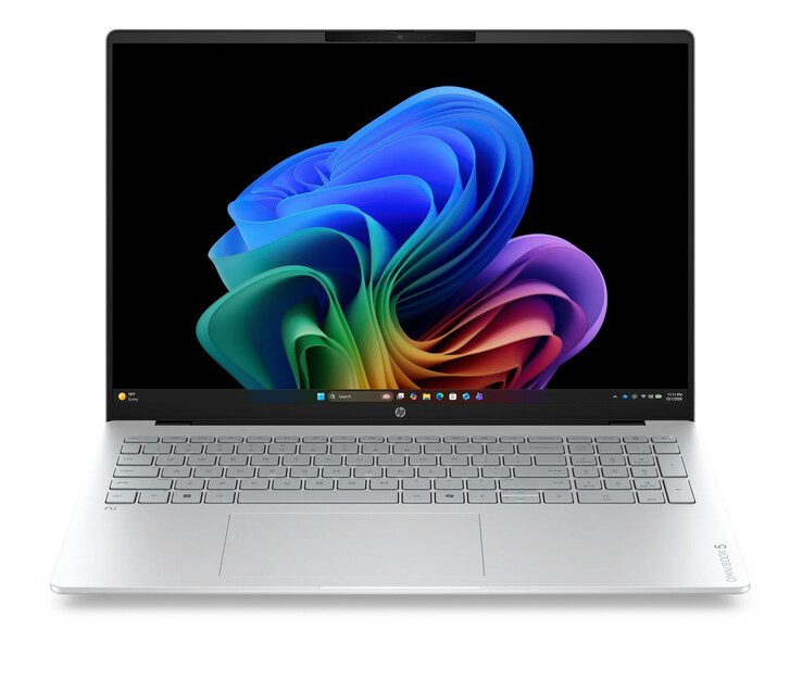 De OmniBook 5 16 is verkrijgbaar in de afwerkingen Glacier Silver, Meteor Silver, Starlit Blue en Sahara Silver, van boven naar beneden.