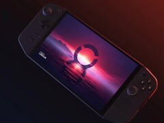 Artistieke weergave van Lenovo Legion Go.