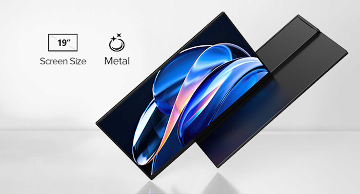 De UColor 19 Apex is vrij groot voor een mobiele monitor. (Afbeeldingsbron: Uperfect)