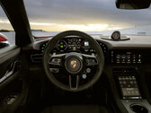 2027 Porsche Taycan E-Shift-instrumentenpaneel.