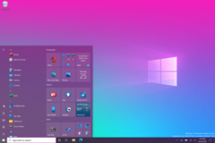 Windows 10 doorschijnend startmenu (Bron: Microsoft)