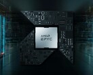 De AMD EPYC 9654 kan ook bogen op 192 threads en een L3-cache van 384 MB. (Beeldbron: AMD - bewerkt)