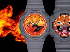 De Casio G-Shock Flame Inside horloges zijn onthuld in Japan. (Afbeeldingsbron: Casio)