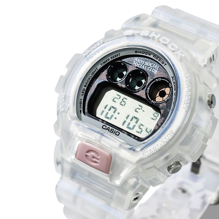 Het Casio G-Shock x Anti Social Social Club horloge