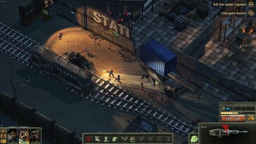 Afbeelding: Een screenshot van de gameplay van Dustwind: Resistance.