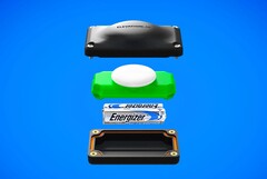 De Time Capsule voedt een Apple AirTag met AAA-batterijen. (Afbeeldingsbron: Elevation Lab)
