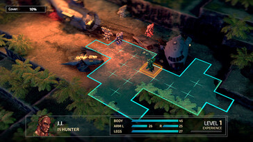 Afgebeeld: Een gameplay screenshot van FRONT MISSION 1st: Remake.