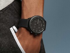 De Fossil Gen 6 Wellness Edition Hybrid smartwatch heeft een E-ink display en analoge wijzers. (Beeldbron: Fossil)