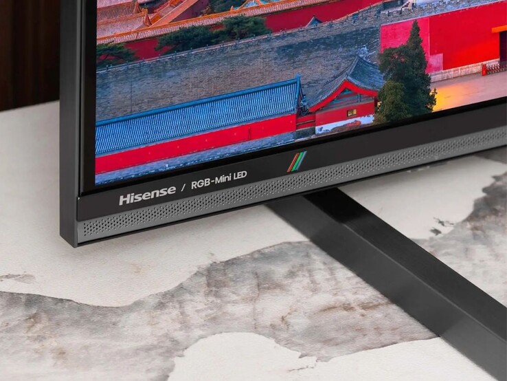 De Hisense E8S RGB MiniLED TV (Beeldbron: Hisense)