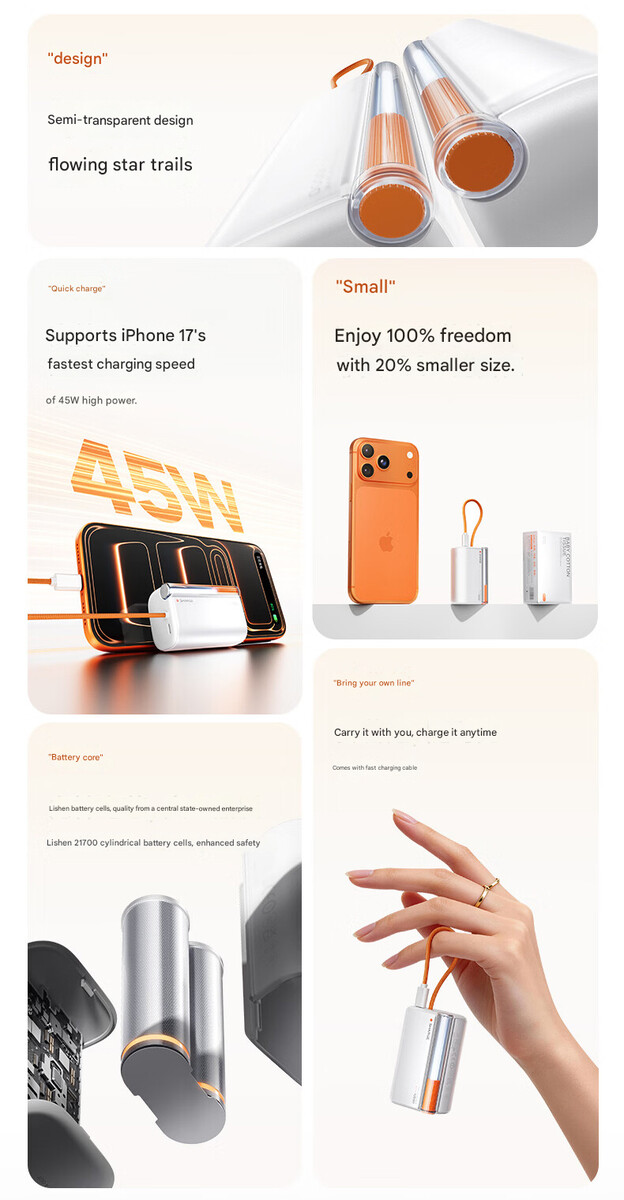 Belangrijkste kenmerken van de Flow 3 powerbank (Afbeelding bron: Sharge)