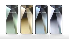 Dankzij de dikkere UTG in het scherm zou de Samsung Galaxy Z Flip6 steviger zijn en minder snel kreuken. De Galaxy Z Fold6 is te vinden op Geekbench. (Afbeelding: Technizo Concept)