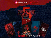 Het thema en de achtergronden van Stranger Things zijn exclusief voor Samsung Galaxy smartphones. (Afbeeldingsbron: Samsung)