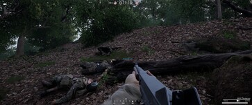 Afgebeeld: Een gameplay-screenshot uit Squad 44.