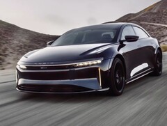 Elon Musk voorspelt dat de fabrikant van de slanke Lucid Air niet veel langer zal concurreren met Tesla (Afbeelding: Lucid)