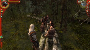 Afgebeeld: een gameplay-screenshot uit The Witcher: Enhanced Edition Director's Cut.