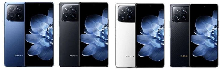 De Xiaomi Mix Fold 4's kleurstellingen