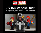 Eerste film-nauwkeurige LEGO Venom buste met Tom Hardy minifiguur gelekt onder gemengde reacties