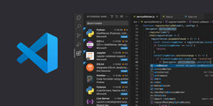 Microsoft's VS Code Editor is gratis en biedt veel handige functies en plug-ins (Afbeelding: Microsoft).