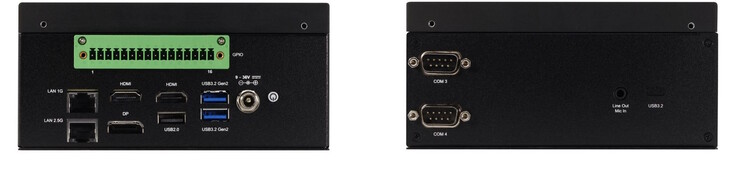 Seriële poorten zijn ook aan boord (Afbeelding bron: Aaeon)