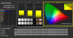 CalMAN: ColorChecker (gekalibreerd)