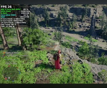 Crimson Desert draait op Intel Core Ultra 7 356H mini PC met 26 FPS