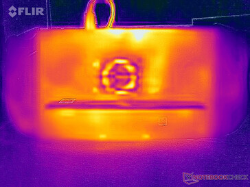 Temperaturen speloppervlak (achter)