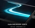 Moto X40 teasers krijgen super-charged. (Bron: Motorola)