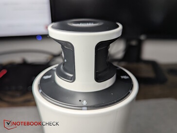 De twee camera's staan tegenover elkaar