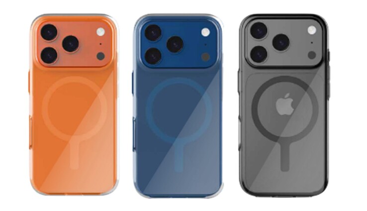 De Apple iPhone 17 Pro zal verkrijgbaar zijn in onder andere oranje, donkerblauw en donkergrijs. (Afbeeldingsbron: @MysteryLupin)