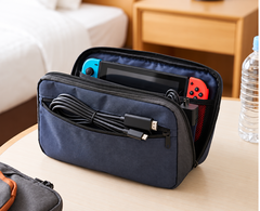 Nintendo Switch met meegeleverde kabel