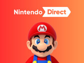 Banner van de Nintendo Direct van september met Mario