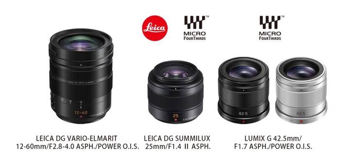 Panasonic vernieuwt drie Micro Four Thirds-lenzen tegelijk.