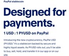 PayPal stablecoin nu beschikbaar (Bron: PayPal)