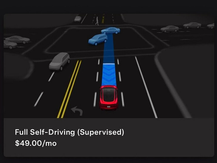 Tesla FSD abonnementskosten voor bezitters van Enhanced Autopilot.