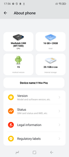 De 20 GB virtueel geheugen zijn standaard ingeschakeld ... (Afbeeldingsbron: Screenshot - Sergey Tarasov - Notebookcheck)
