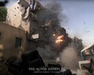 Screenshot uit de Battlefield Labs trailervideo van EA waarin mogelijk het volgende Battlefield-spel wordt getoond. (Beeldbron: Battlefield op YouTube)