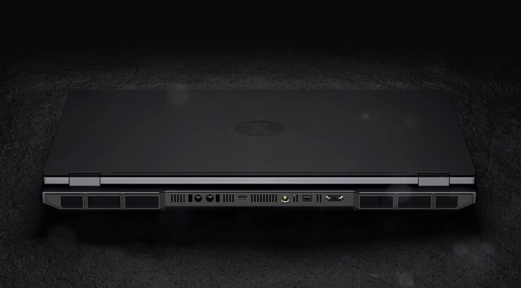 De Tuxedo Stellaris 16 Gen 8-gaminglaptop is een behoorlijk fors apparaat.